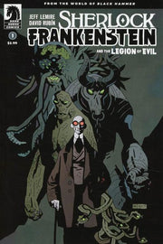 Sherlock Frankenstein and the Legion of Evil Mignola cover #1