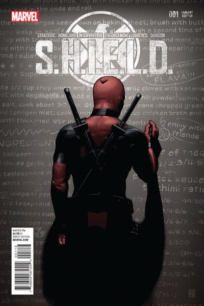 S.H.I.E.L.D. 2015 Series Deadpool Party Color Variant #1