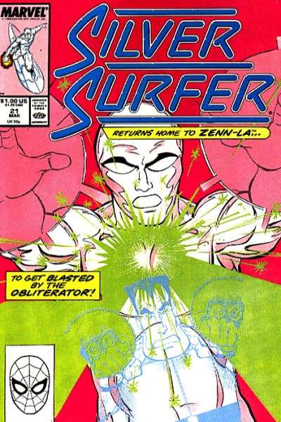 Silver Surfer 1987 Series #21