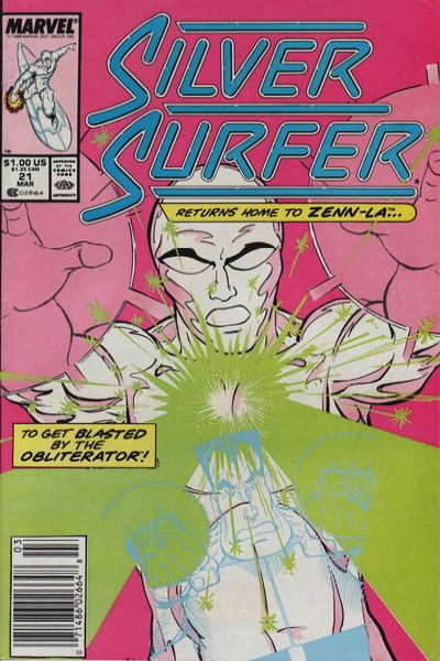 Silver Surfer 1987 Series #21