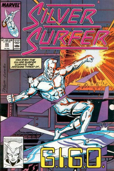 Silver Surfer 1987 Series #24