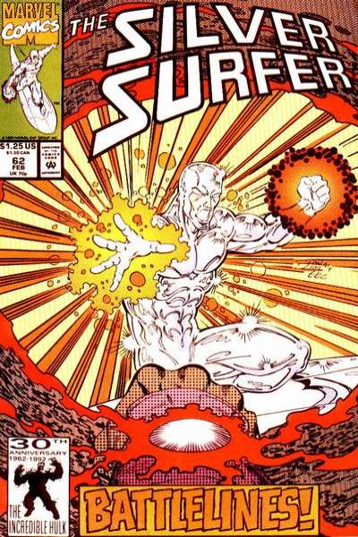 Silver Surfer 1987 Series #62