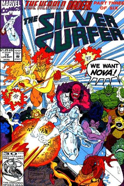Silver Surfer 1987 Series #72