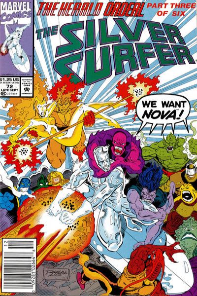 Silver Surfer 1987 Series #72