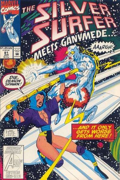 Silver Surfer 1987 Series #81