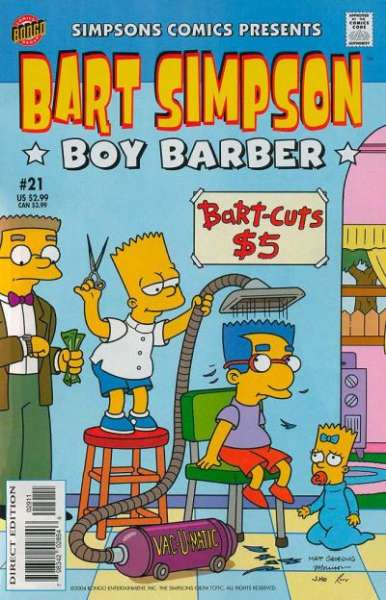 Simpsons Comics presents Bart Simpson #21