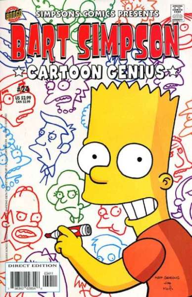 Simpsons Comics presents Bart Simpson #24