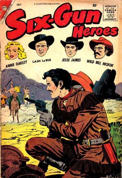 Six-Gun Heroes 1954 series #47
