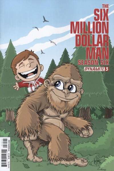 Six Million Dollar Man: Season Six Haeser cover #3
