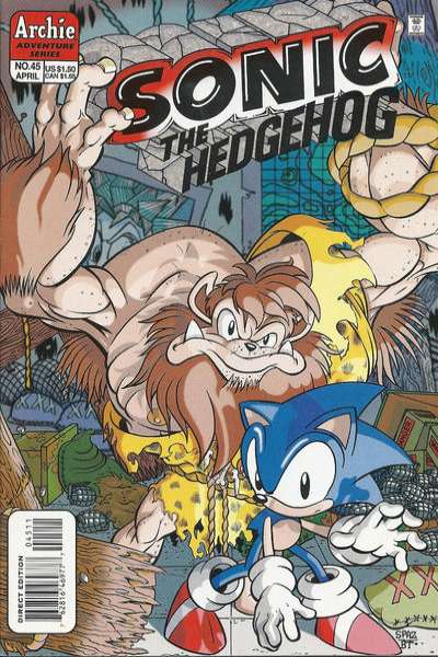 Sonic the Hedgehog July 1993 Series #45