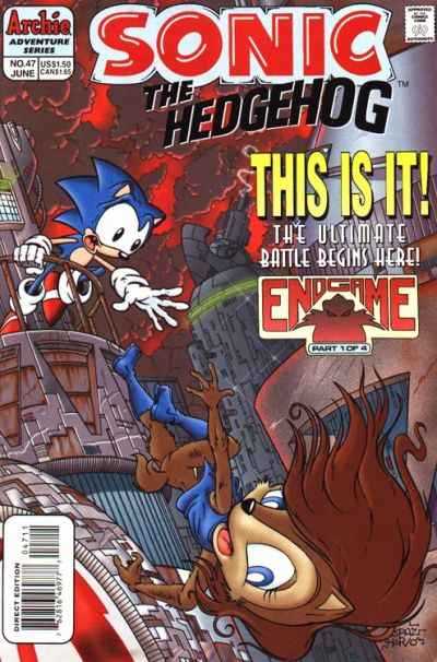 Sonic the Hedgehog July 1993 Series #47