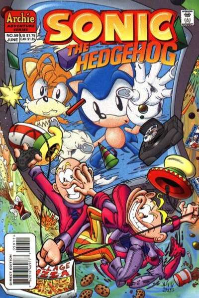 Sonic the Hedgehog July 1993 Series #59