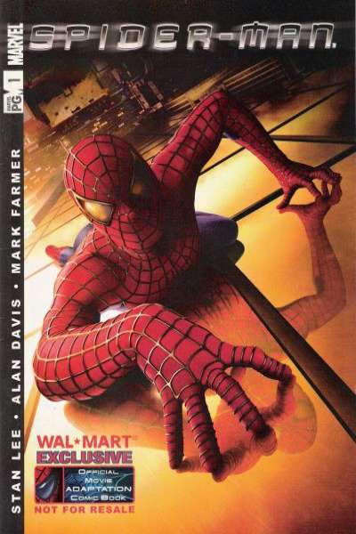 Spider-Man 1990 Series The Official Movie Adaptation Wal-Mart exclusive #1