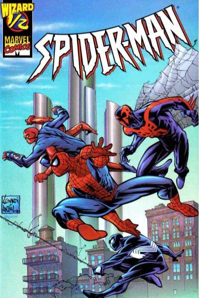 Spider-Man 1990 Series Wizard 1/2 Issue is #1/2 #0