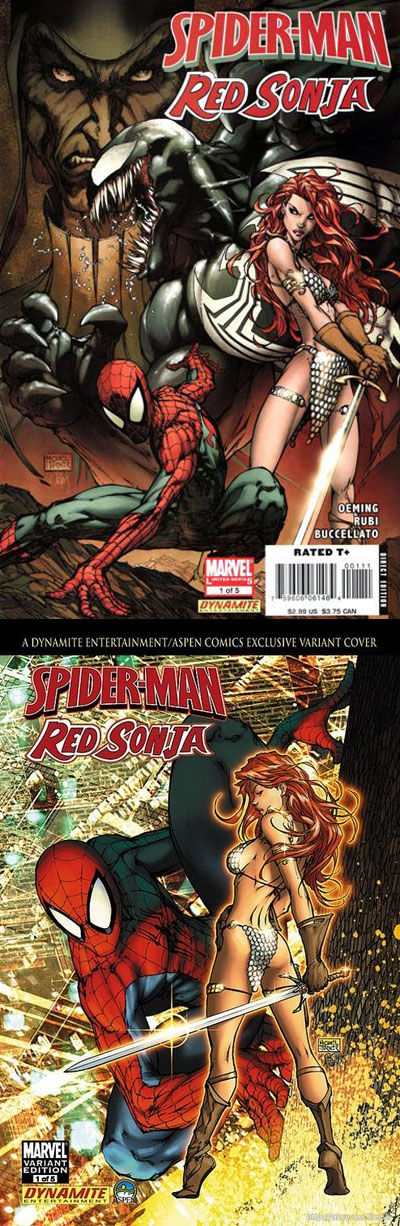 Spider-Man/Red Sonja #1