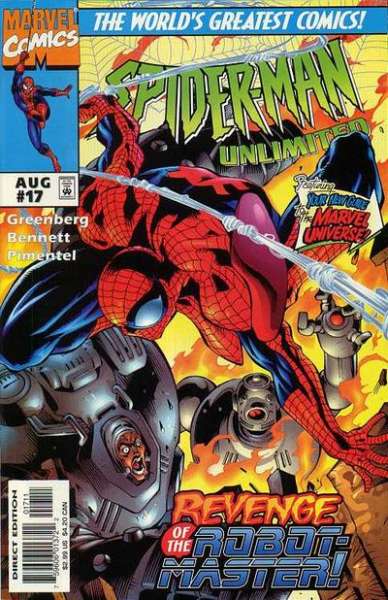 Spider-Man Unlimited 1993 Series #17
