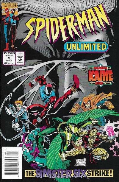 Spider-Man Unlimited 1993 Series #9