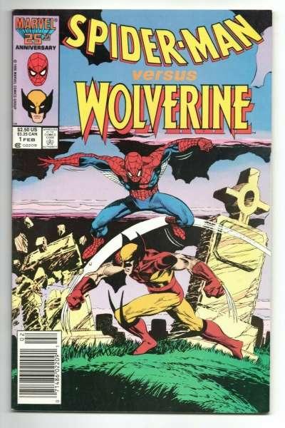 Spider-Man vs. Wolverine 1987 Series #1
