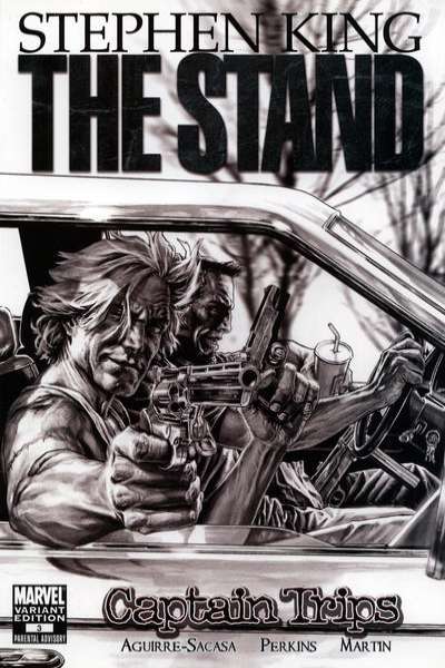 Stand: Captain Trips Black and White Variant #3