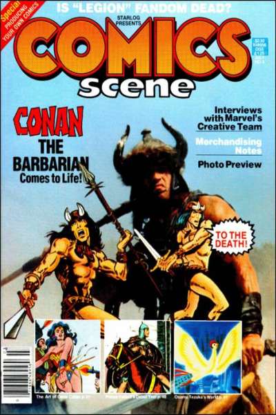 Starlog Presents Comic Scene 1982 Series #4