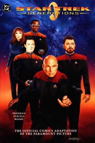 Star Trek 1989 Series Generations Squarebound #1