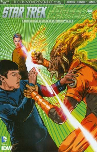 Star Trek/Green Lantern 2015 series #3
