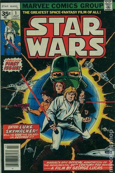 Star Wars 1977 Series 35 cent variant Whitman #1