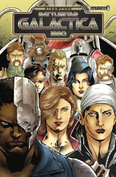 Steampunk Battlestar Galactica 1880 #3