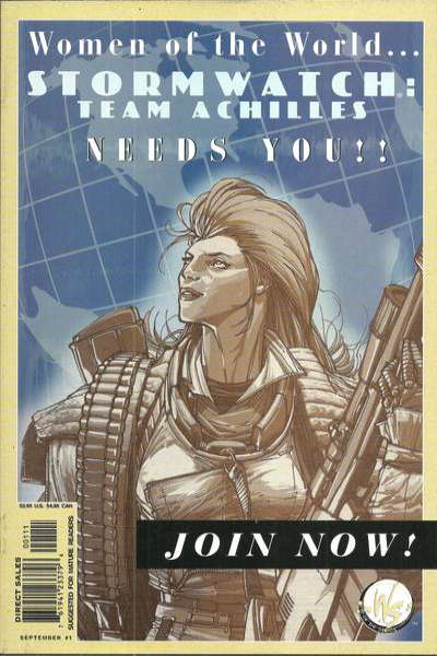 Stormwatch: Team Achilles Women of the World cover #1