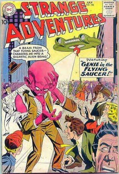 Strange Adventures 1950 Series #106