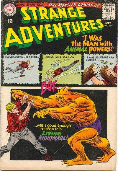 Strange Adventures 1950 Series #180