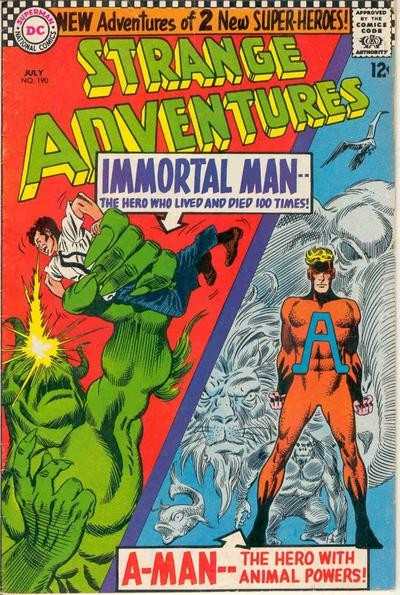 Strange Adventures 1950 Series #190