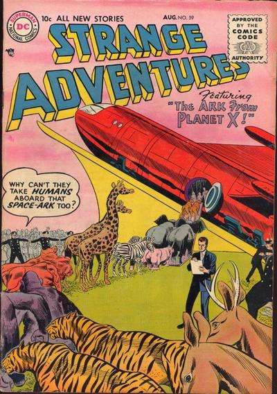 Strange Adventures 1950 Series #59