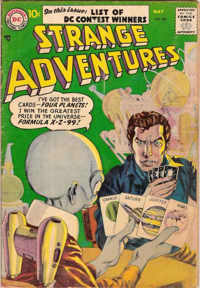 Strange Adventures 1950 Series #80