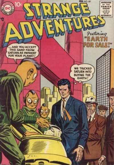 Strange Adventures 1950 Series #89