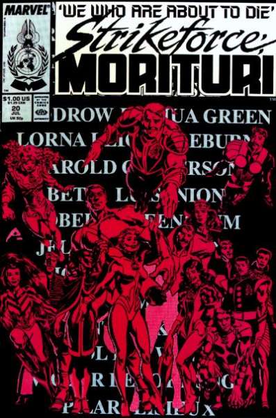 Strikeforce: Morituri 1986 Series #20
