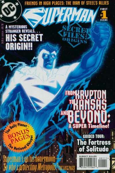 Superman 1987 Series Secret Files & Origins #1