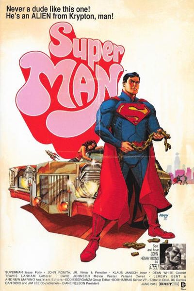 Superman 2011 Series Movie Poster Variant #40
