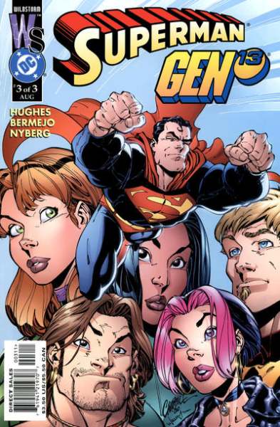 Superman/Gen 13 Campbell cover #3