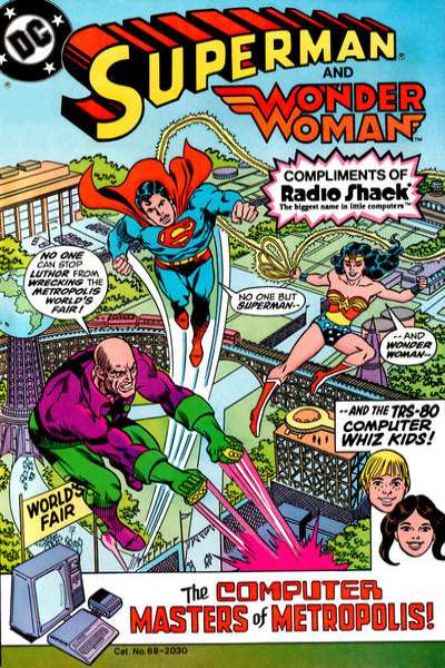 Superman: Radio Shack Giveaway The Computer Masters of Metropolis #1