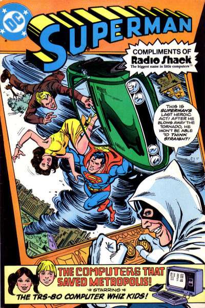 Superman: Radio Shack Giveaway The Computers That Saved Metropolis #1