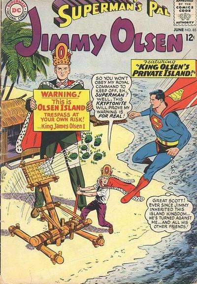Superman's Pal Jimmy Olsen 1954 Series #85