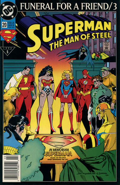 Superman: The Man of Steel #20