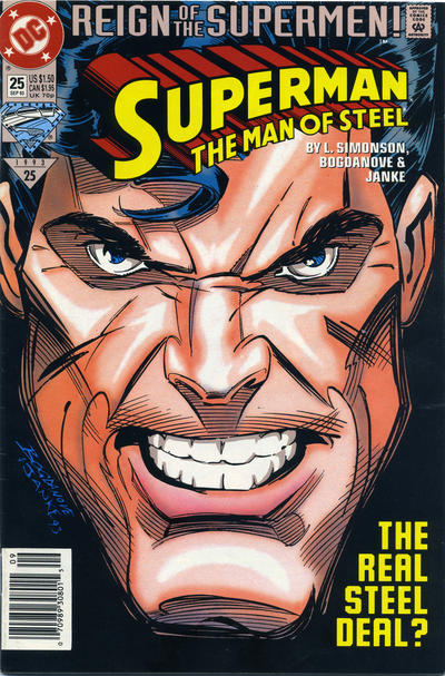 Superman: The Man of Steel #25