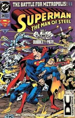 Superman: The Man of Steel #34