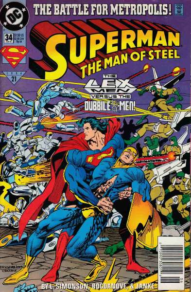Superman: The Man of Steel #34