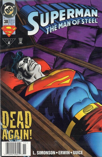 Superman: The Man of Steel #38