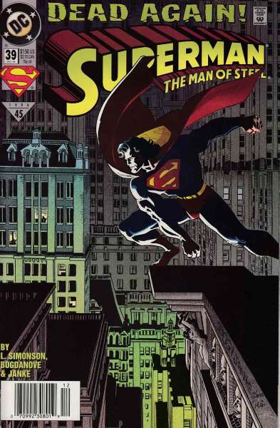 Superman: The Man of Steel #39