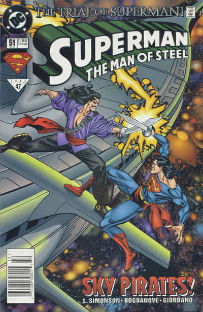 Superman: The Man of Steel #51