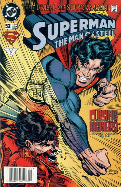 Superman: The Man of Steel #52